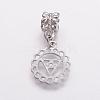 Alloy European Dangle Charms PALLOY-E436-B-P-2