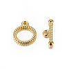 Tibetan Style Alloy Toggle Clasps X-K093H011-1