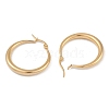 PVD Vacuum Plating 201 Stainless Steel Hoop Earrings EJEW-I309-52A-G-2