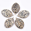 Natural Dalmatian Jasper Pendants G-T112-16A-1