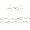 Brass Oval Link Chains CHC-M025-06G-2