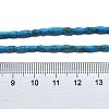 Dyed Synthetic Turquoise Beads Strands G-D356-A01-02-4