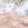 25 Pieces Cat Enamel Charm Pendant Kitten Charm Cute Cat Animal Pendant Mixed Color for Jewelry Necklace Earring Nracelet Making Crafts JX734A-4