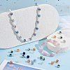 100Pcs 10 Colors Electroplate Glass Beads GLAA-PH0004-53-4