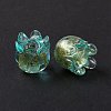Handmade Gold Foil Lampwork Glass Beads X1-LAMP-G158-02C-4