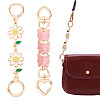 2Pcs 2 Style Alloy Enamel Chain Extenders FIND-TA0005-19-1