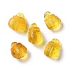 Natural Baltic Amber Basket Charms G-NH0001-04-1