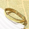 Rectangle 304 Stainless Steel Stretch Bracelets for Women Men BJEW-U021-01G-01-3