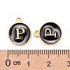Golden Plated Alloy Charms ENAM-S118-02P-3