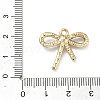 Alloy Rhinestone Pendants ALRI-D303-15G-01-3