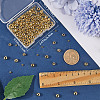 CREATCABIN 200Pcs 4 Styles Brass Spacer Beads KK-CN0003-03-3