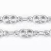 Tarnish Resistant 304 Stainless Steel Infinity Link Chains CHS-H009-19P-1