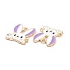 Alloy Enamel Pendants PALLOY-D015-08C-3