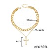 Alloy Cross Pendant Double Layer Necklaces for Women FS-WGA4DD0-08-1