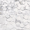 80G 4 Styles Plastic Paillette Pendants FIND-SC0023-19-1