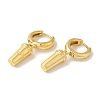 Rack Plating Brass Hoop Earrings EJEW-B062-46G-2