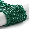 Electroplate Transparent Glass Beads Strands EGLA-A035-T3mm-A18-1