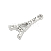 Rack Plating Alloy Micro Pave Rhinestone Pendants FIND-K020-08P-2