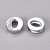 Alloy Slide Charms LS-PALLOY-WH0066-21O-1