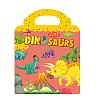 Plastic Reusable Stickers Book for Kids STIC-P013-10B-1