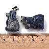 Natural Blue Spot Jasper Pendants G-B127-07P-02-3