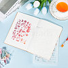 24 Sheets Plastic Drawing Stencil Sets AJEW-WH20004-03A-4