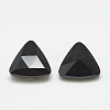 Pointed Back Glass Rhinestone Cabochons RGLA-T087-12mm-02-2