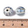 Vintage Porcelain Corrugated Beads PORC-N013-11I-3