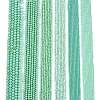 Electroplate Opaque Solid Color Glass Beads Strands LS-EGLA-A044-P3mm-L14-2