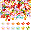 360Pcs 12 Colors Opaque Resin Cabochons RESI-PH0002-68-1