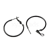 Baking Paint 201 Stainless Steel Hoop Earrings EJEW-P185-C01-01-2