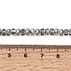 Electroplate Glass Beads Strands GLAA-Q105-03Q-4