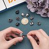 Unicraftale 10Pcs 5 Style 304 Stainless Steel European Beads OPDL-UN0001-04-2