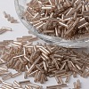 Silver Lined Glass Bugle Beads SEED-K001-A11-1-1