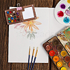 2Pcs 2 Styles Wood Magnetic Flip Top Paintbox AJEW-DC0001-26-5