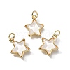 Brass Charms KK-Q043-01B-01G-1