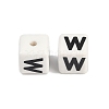 Porcelain Beads X1-PORC-R003-08W-2