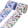 2 Rolls Burlap Ribbons SRIB-WH20009-005-1