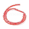 Handmade Millefiori Glass Bead Strands LS-LAMP-J035-4mm-67-2