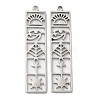 Non-Tarnish 304 Stainless Steel Pendants STAS-L020-004P-1