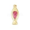Brass Pendants KK-CBAAB9C-03G-01D-1
