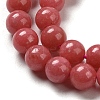 Natural Thulite Beads Strands G-Z044-A02-01-4