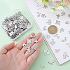 DICOSMETIC 240Pcs 6 Style 304 Stainless Steel Charms STAS-DC0003-21-2