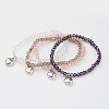 Glass Beads Stretch Bracelets X-BJEW-JB02450-1