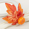 Thanksgiving Day Burlap Napkin Rings HULI-PW0002-128C-1