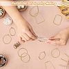 48Pcs 6 Styles Alloy Open Back Bezel Pendants FIND-DC0002-07-5