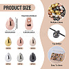 210Pcs 6 Colors Electroplate Glass Beads EGLA-TA0013-28-4