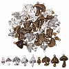 SUNNYCLUE 54Pcs 9 Style Tibetan Style Alloy Pendants FIND-SC0003-53-1