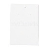 Rectangle Cardboard Earring Display Cards CDIS-P004-13C-2