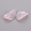 Transparent Imitation Jade Glass Pendants GLAA-T016-38-D01-2